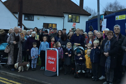 Stansted Community launches their campaign to save their Library