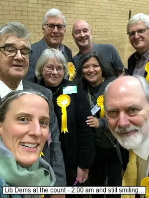 At the count
