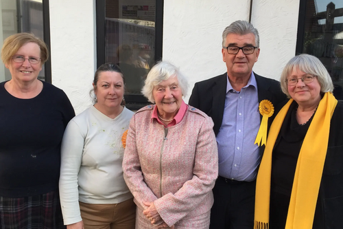 Dame Shirley Williams of Crosby  in Stansted